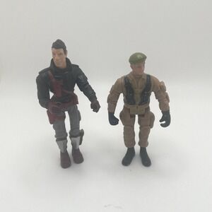 Military men 4in action figures lot of 2